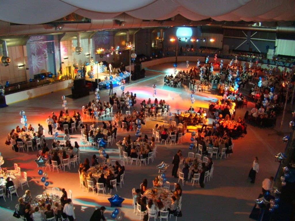 Масштабный банкет с декором