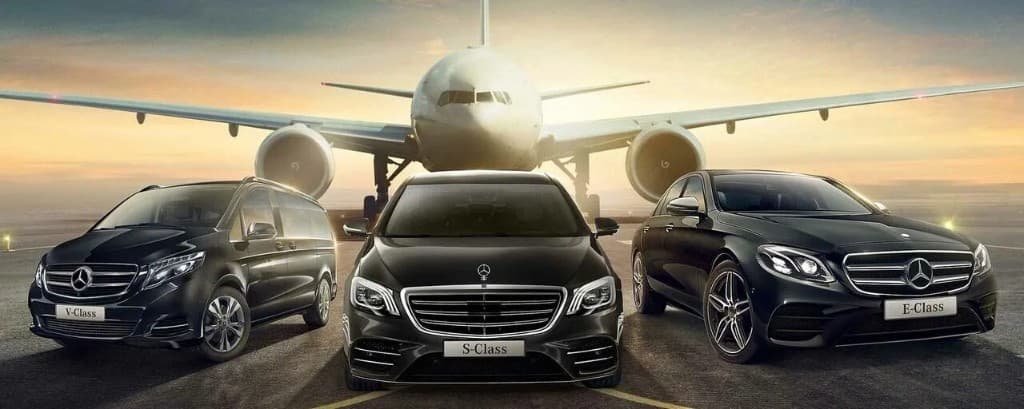 Mercedes-Benz V-Class, S-Class, E-Class
